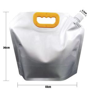 שקית נייר אלומיניום מותאם אישית עמיד בפני אור ואיטום חזק PET+אלומיניום+PA+PE שקית חומר ניקוי אקולוגי לזרבובית נוזלית - Product Image 4