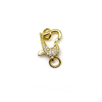 Lot d'accessoires avec fermoir mousqueton, pour la fabrication de bijoux, accessoires