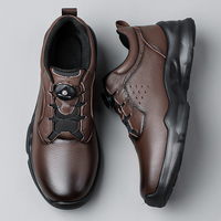 Chaussures de randonnée et de montagne pour loisirs en plein air, chaussures décontractées en cuir véritable, vente directe d'usine et vente en gros