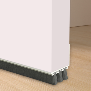 שלוש דלת שכבה תחתית איטום רצועה דלת טיוטה פקק דלת לטאטא רצועת צמר חותם חסין winding and winding מזג אוויר אטומים לרעש - Product Image 1