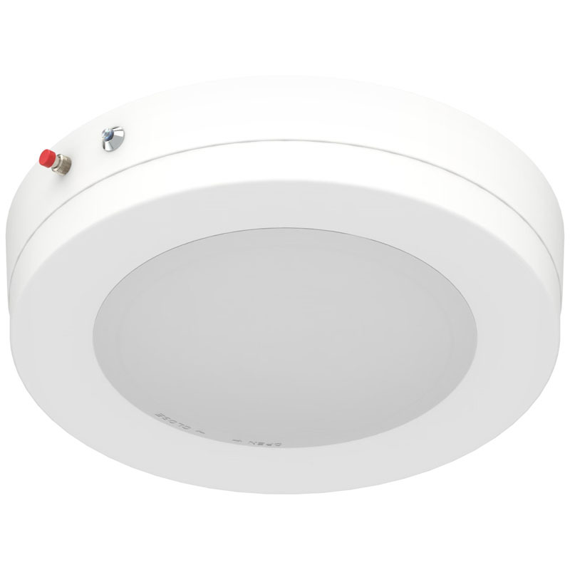6 Inch Emergency LED Surface Mount, 15W 1020LM Dimmable Ceiling Motion Sensor Light Battery Backup, Indoor & Outdoor 5CCT, ETL