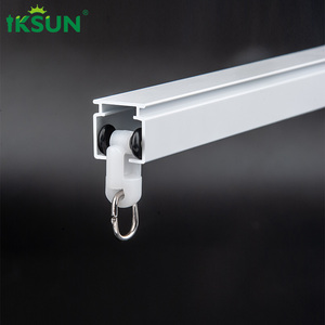 Iksun 1 Set Free Expansion Adjustable <b>Curtain</b> Rod Telescopic <b>Curtain</b> Rail Extendable <b>Curtain</b> Poles, Tracks - Product Image 3