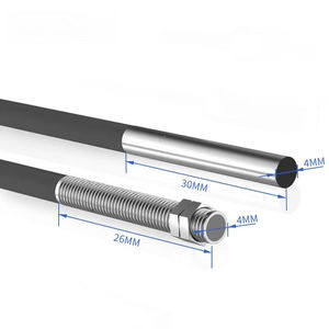 Interruptor de proximidad inductivo industrial de tamaño pequeño con certificación CE, interruptor de sensor de proximidad sin contacto serie M4 - Product Image 2