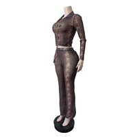 LSQ964 2026 Nouvelle collection de mode européenne et américaine, ensemble imprimé en maille