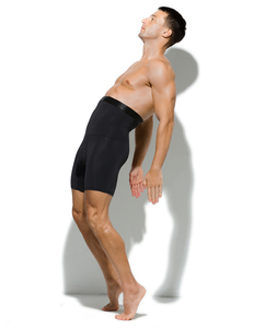 Fajas para <span class=keywords><strong>hombre</strong></span> Cintura alta Barriga <span class=keywords><strong>Abdomen</strong></span> Pierna <span class=keywords><strong>Control</strong></span> Pantalones cortos Adelgazante Body Shaper Ropa interior <span class=keywords><strong>Boxer</strong></span> Brief - Product Image 5