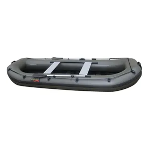 Inflatable Fishing Rowing Boat with PVC Power Engine Family Floor Color Material Origin Tube