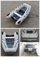 2024 artisanat d'eau chaud Mini Jet pêche chine gonflable en aluminium moteur bateau à essence
