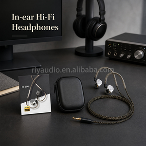 IE900 Auricolari In-Ear Hi-<span class=keywords><strong>Fi</strong></span> all'Ingrosso, Cuffie Cablate IEM ad Alta Risoluzione con Struttura in Metallo e Connettore da 3,5mm, Portatili OEM per DJ e Musicisti - Product Image 2
