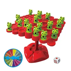 KSF mainan meja edukasi anak-anak, papan permainan keseimbangan pohon lucu Populer