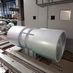1000mm ngầm đảo ngược hướng đường hầm máy bay phản lực tăng cường người hâm mộ 220V Điện áp thép không gỉ cho Trần hệ thống thông gió - Product Image 2