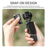 STARTRC caméra d'action lentille pare-soleil pare-soleil housse de protection pour DJI OSMO Pocket 3 Action sport caméra accessoires