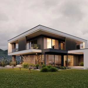 Nuova Casa Prefabbricata <span class=keywords><strong>in</strong></span> Stile Cinese con Struttura Pesante <span class=keywords><strong>in</strong></span> <span class=keywords><strong>Acciaio</strong></span> per Camere da Letto Ville Hotel e Appartamenti - Product Image 4