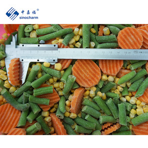 Sinocharm dondurulmuş havuç yeşil bezelye fasulye sebze dondurulmuş karışık sebze - Product Image 2