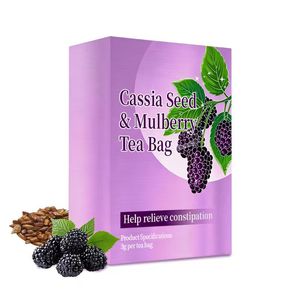Bolsitas de Té de Hierbas Personalizadas, Semillas de Cassia, Té <span class=keywords><strong>Verde</strong></span> de Morera, 3g por Bolsita, para el Confort Digestivo, Vida Útil de 24 Meses - Product Image 5