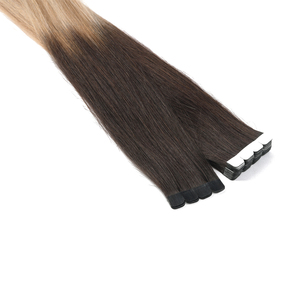 K.SWIGS Extensiones de Cabello Adhesivas de 24 Pulgadas, Cabello Chino 100% Remy Liso, Doble Trama, Cinta Adhesiva M, Trama Única - Product Image 4