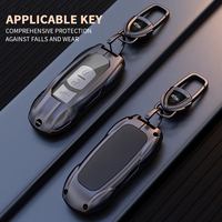 Étui élégant pour clé de voiture en alliage de zinc, résistant aux rayures et aux chocs, adapté aux modèles Mazda3, CX-30, EZ-60 et autres séries.