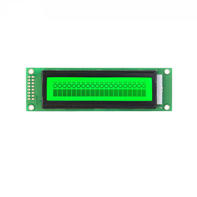 20*2 Character 3.35 Inch LCD Module 2002 STN Green Positive Display 5V Drive Voltage Universal PIN Interface Screen