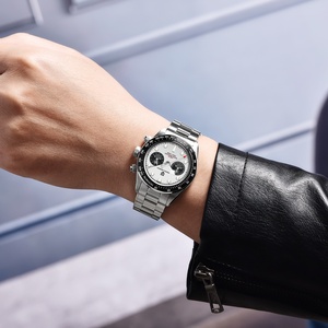 Reloj de Pulsera de Cuarzo Cronógrafo de Lujo para Hombre PAGANI Design 1718, 100M Resistente al Agua, Deportivo, con Movimiento Japonés VK63 - Product Image 6