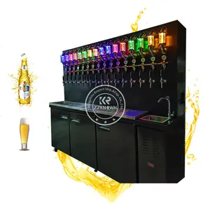 Grifo de grifo de cerveza de barril americano de fábrica 2024 para Bar, torre de barril de cerveza para el hogar, máquina dispensadora, grifos de cerveza de pared