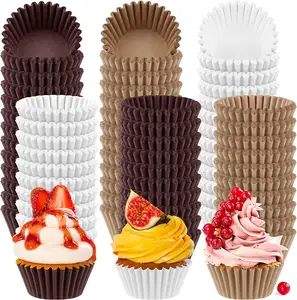 Mini Cupcake gömlekleri yağ geçirmez Cupcake kağıtları pişirme için bardaklar Muffin gömlekleri pişirme, düğün, kutlama