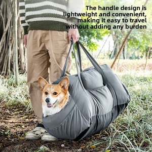 Sac de transport portable multi-usages <span class=keywords><strong>pour</strong></span> animaux de compagnie, idéal <span class=keywords><strong>pour</strong></span> les voyages, les pique-niques, avec <span class=keywords><strong>siège</strong></span> <span class=keywords><strong>auto</strong></span> antidérapant <span class=keywords><strong>pour</strong></span> chats et chiens, <span class=keywords><strong>pour</strong></span> chatons et chiots - Product Image 5
