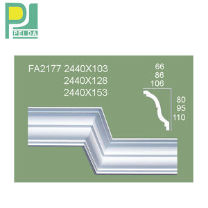 Conceptions de <span class=keywords><strong>corniche</strong></span> de gypse avec la lumière linéaire de <span class=keywords><strong>LED</strong></span> pour la décoration de plafond - Product Image 1