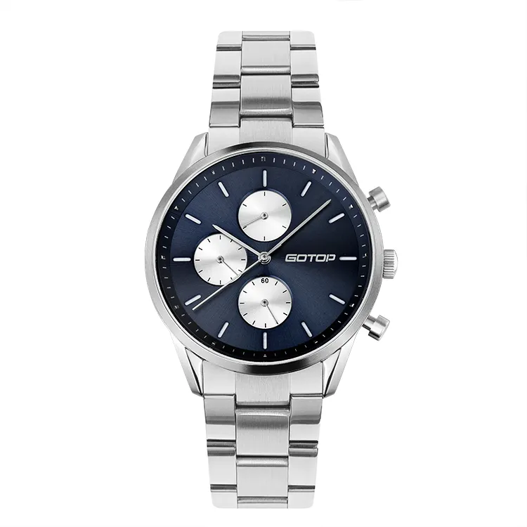 Solid Silver watch Mens
