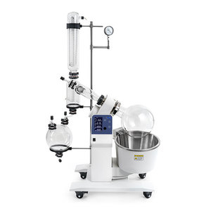Machine <span class=keywords><strong>de</strong></span> distillation sous vide 4L distillateur <span class=keywords><strong>de</strong></span> verre équipement huile 5 litres évaporateur rotatif unité vide Cbd Distillation à court trajet - Product Image 2