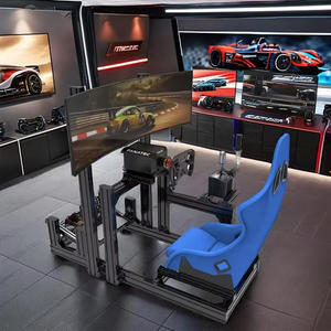 Popular DIY Motion Sim Rig Perfil de aluminio 4080 Race Car Driving Simulator Game Seat Frame Sim Racing Cockpit <span class=keywords><strong>Prime</strong></span> Lite - Product Image 6
