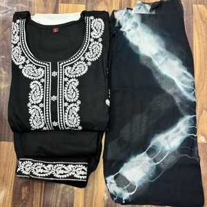 Conjunto Dupatta de pantalón superior de fábrica al por mayor en estilo de tendencia para mujer, vestidos informales de India Export - Product Image 5