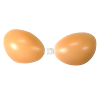 Soutien-gorge invisible en silicone à armatures fines pour femme, push-up, sans bretelles, dos nu, sans coutures, motif floral, pour robes dos nu