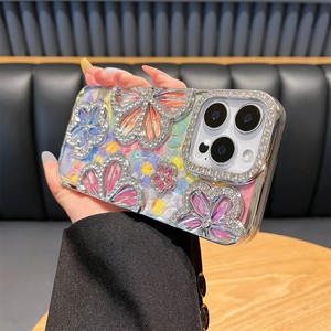 Custodia per Telefono di Lusso con Placcatura, Diamanti Brillanti e Fiori in Strass per <span class=keywords><strong>iPhone</strong></span> <span class=keywords><strong>11</strong></span> 12 13 14 15 16 17 <span class=keywords><strong>Pro</strong></span> Max, <span class=keywords><strong>Cover</strong></span> Morbida Antiurto - Product Image 6