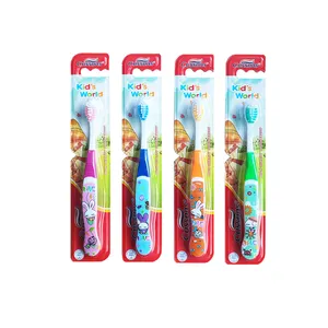 Factory direct ready to ship stock soft kids toothbrush on sale