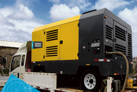 Compresseur d'air Atlas Copco XAVS1000 Diesel 14 bar 200 psi 900cfm 25m3/min AtlasCopco XAVS 1000 Cfm Portable Haute Pression