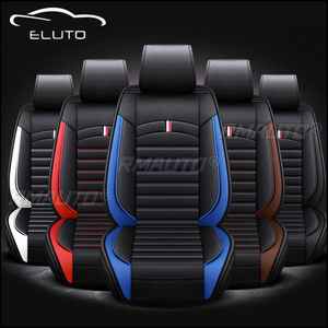 Funda Universal para Asiento de Coche, Fundas de Asiento Delantero de Cuero PU, Cojín Protector de Cuero para Respaldo de Asiento, Interior de Auto - Product Image 1