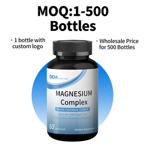 Cápsulas de Complejo de Magnesio de Alta Calidad de Marca Privada OEM con MOQ Bajo para Pruebas de Mercado y Propietarios de Nuevas Marcas - Product Image 5