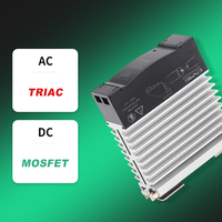 Relais à semi-conducteurs monophasé monté sur rail ENMG SDR25A2032 5V/12V/24V DC Control pour charge AC 220V