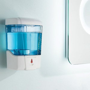 Distributeur automatique de savon liquide, 600 Ml, capteur infrarouge mural, distributeur de savon liquide électrique pour cuisine et salle de bains - Product Image 6