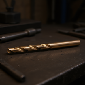 Foret hélicoïdal cylindrique en cobalt Fervi, longueur 120 mm, pour perçage de métaux - Product Image 3