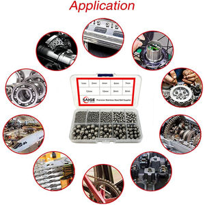 Bola de cuentas de Metal inoxidable, suministro del fabricante 420 420C 440 440C G10 G20 3.969mm 4.763mm 6,35mm, bola de acero inoxidable para Piercing - Product Image 3