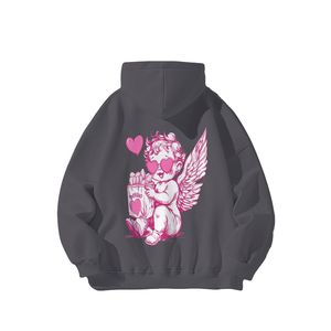 Image personnalisée Sweat à capuche extérieur unisexe en polaire personnalisé avec cordon de serrage Nouvelles fonctionnalités améliorées - Product Image 3
