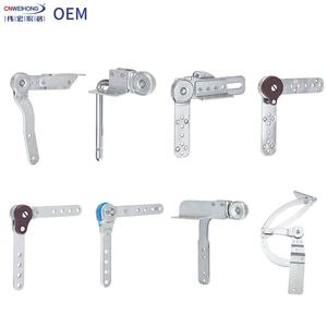 Charnière de canapé inclinable réglable, charnière de <span class=keywords><strong>meuble</strong></span> inclinable, charnière de mécanisme d'inclinaison, charnière de repose-tête pliable à cliquet de 90 à 180 degrés, accessoires en métal - Product Image 3