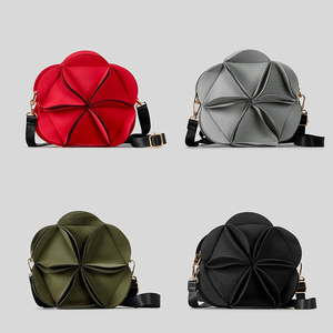 Sac de soirée créatif et original plissé en forme de Boston pour filles, avec fermeture éclair, sac à bandoulière <span class=keywords><strong>messager</strong></span> tendance - Product Image 1