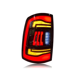 Luz trasera RGB para Dodge Ram2500 Ram3500 Ram1500 2009-2018 camioneta trasera Led lámpara trasera accesorio para automóvil