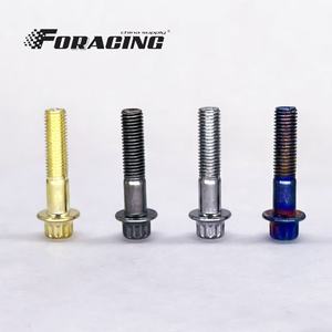 Boulon de roue M7x32 en chromoly argenté haute résistance à tête à 12 points pour Beadlock, idéal pour les courses de <span class=keywords><strong>Sprint</strong></span> Car sur piste tout-terrain - Product Image 1
