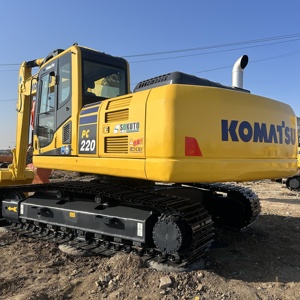 Excavatrice Komatsu 220 de 22 tonnes d'occasion, faible consommation de carburant, avec moteur Cummins de 125 kW et godet de 1,1 m³ - Product Image 1