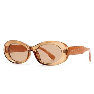 Gafas de Sol Redondas con Marco Pequeño, Estilo Vintage, con Logotipo Personalizado, para Hombre y Mujer, Anti Luz Azul, Protección UV400, Coloridas, Ovaladas - Product Image 6