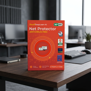 Net Protector Antivirus Pro 2026 สำหรับความปลอดภัยของคอมพิวเตอร์และการป้องกันออนไลน์ 1 ผู้ใช้ 2 ปี ซอฟต์แวร์ความปลอดภัยดิจิทัล - Product Image 4