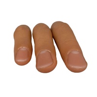 Prothèses de doigts en silicone personnalisées, doigts en gel de silice pour amputés