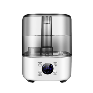 เครื่องทำความชื้นแบบหมอกอุ่นสำหรับใช้ในบ้านห้องนอนเครื่องสุคนธบำบัดขนาดเล็กตั้งโต๊ะบรรยากาศเงียบสงบแสงไฟหอพัก5L - Product Image 3